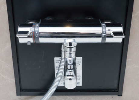 サーモスタット付混合水栓