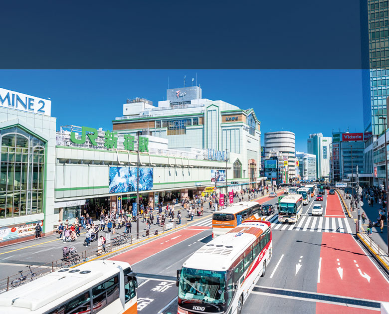 「新宿」駅へ24分