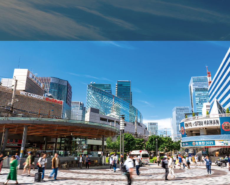 「有楽町」駅へ40分