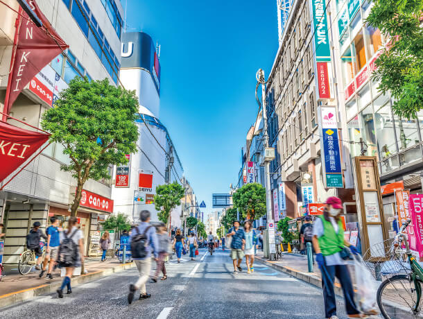 三茶しゃれなあど（三軒茶屋銀座商店街）