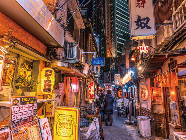 エコー仲店商店街・三茶3番街・ゆうらく通り（三角地帯）